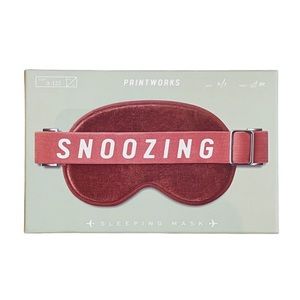 PrintWorks “Snoozing” Ski Goggle-Style Sleep Mask